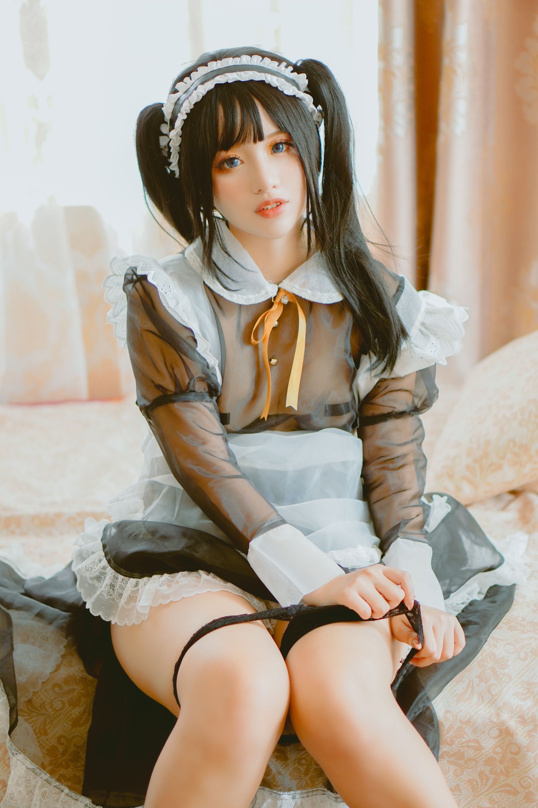 [福利COS] Chono Black - Transparent Maid