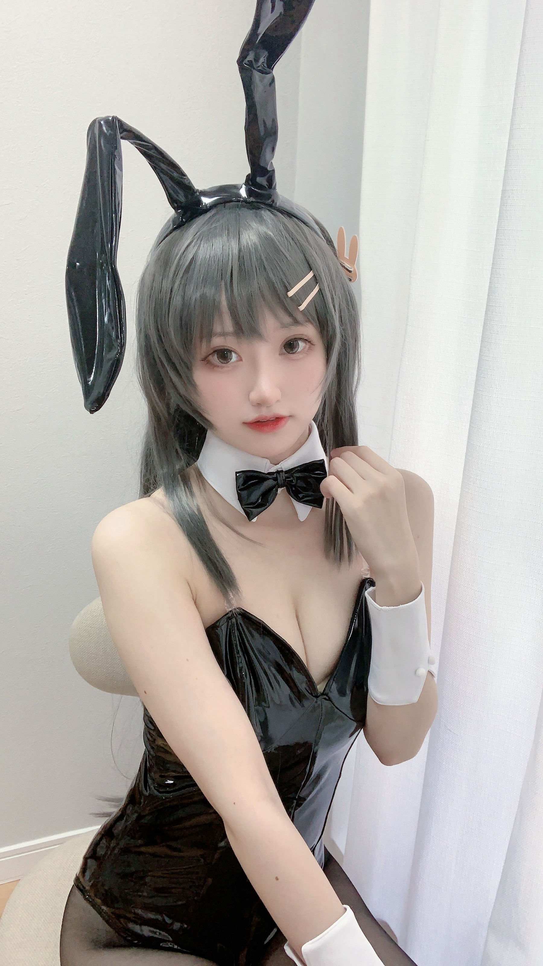 [福利COS] 千阳(ちよ) - 麻衣学姐兔子装