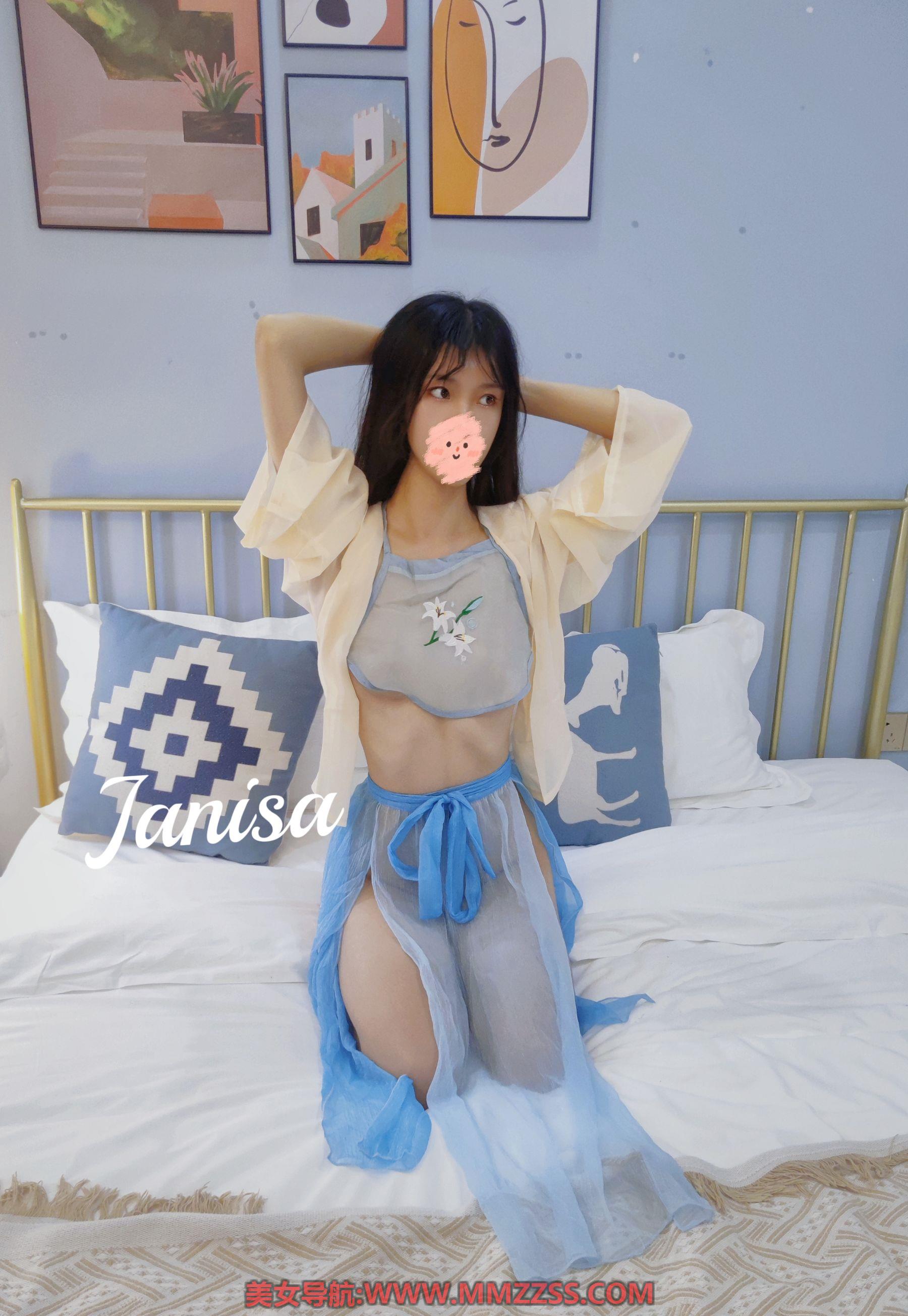 Janisa - 玉足涴蓝绸