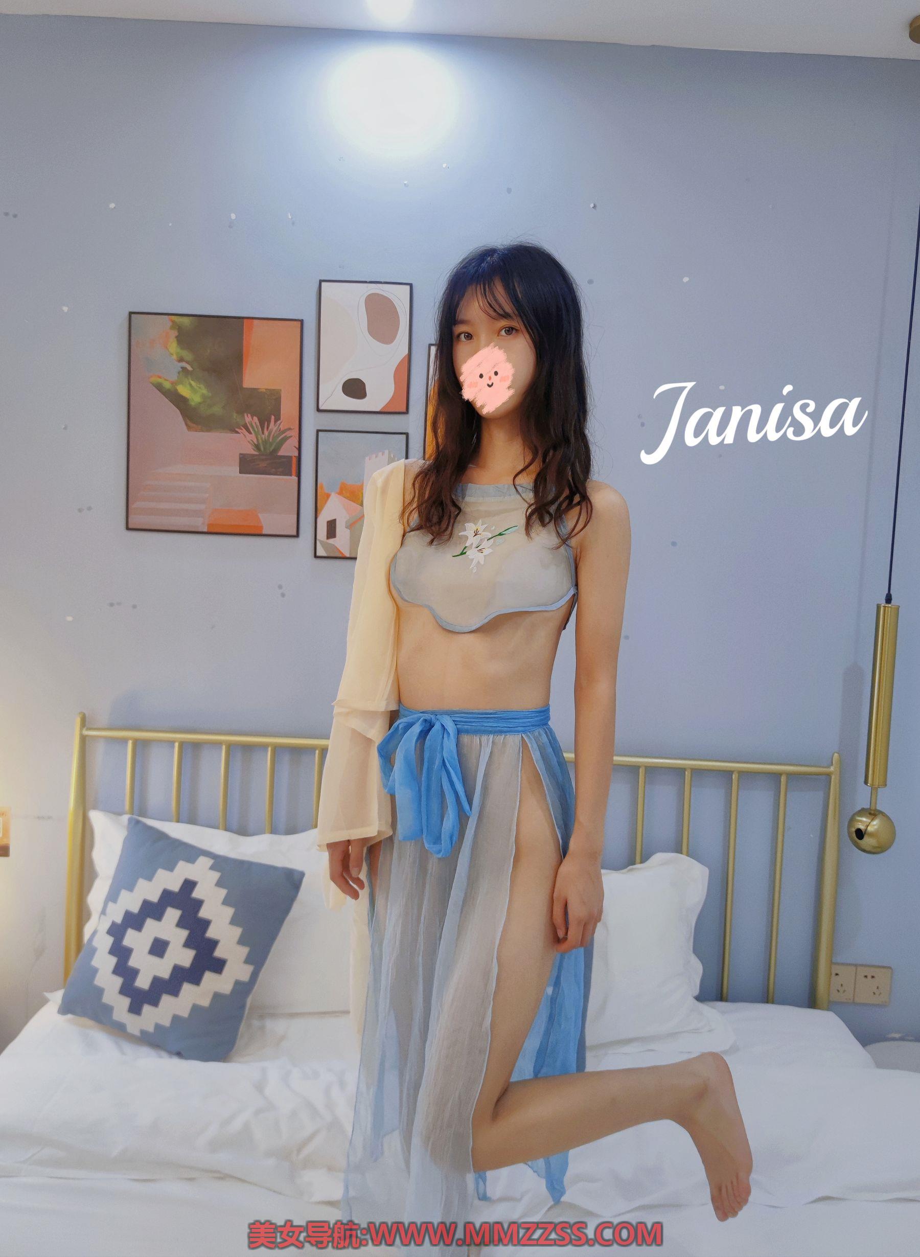 Janisa - 玉足涴蓝绸