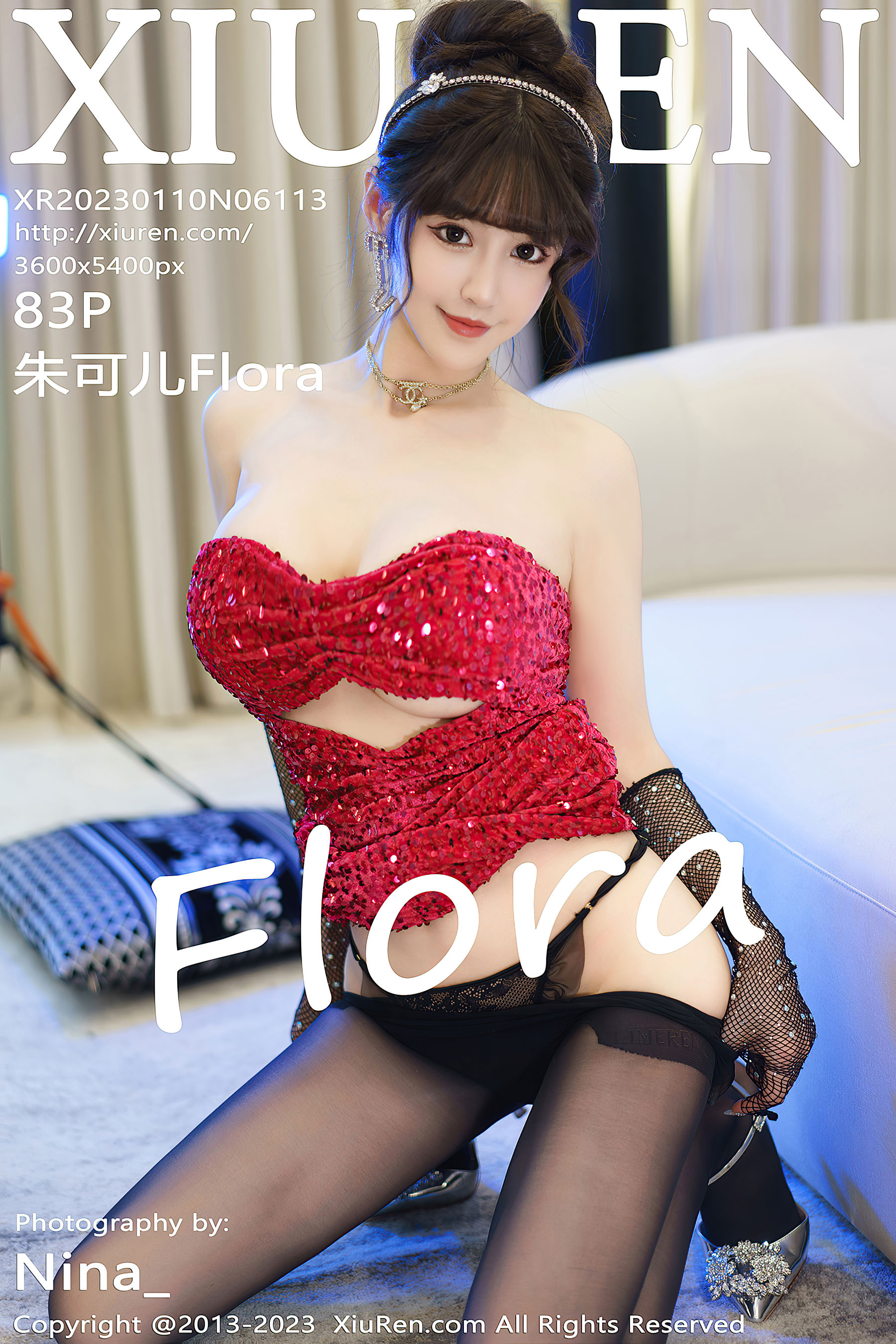 [秀人XiuRen] 2023.01.10 No.6113 朱可儿Flora